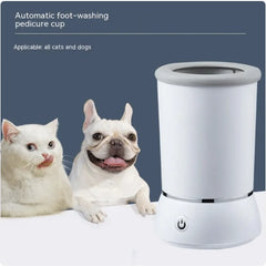 Automatic Pet Paw Cleaning Cup for Dogs and Cats                                                 MyDogToysFoodTraining.com