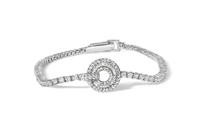 14K White Gold 2 1/2 Cttw Diamond 7