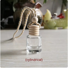 Hanging Glass Car Perfume Bottle Rearview Mirror Pendant