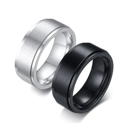 Stainless Steel Swivel Ring – Index Finger Joint Design