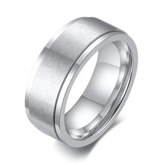 Stainless Steel Swivel Ring – Index Finger Joint Design