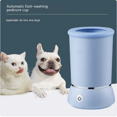 Automatic Pet Paw Cleaning Cup for Dogs and Cats                                                 MyDogToysFoodTraining.com