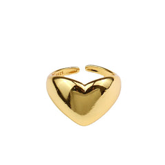 Creative Love Gold Ring