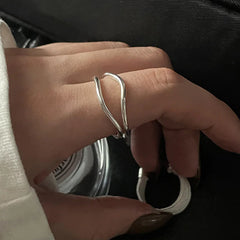 Minimalist Multi-Layer Winding Ring