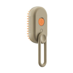 Steam Cleaning/Massaging Brush for Pets                                                         MyDogToysFoodTraining.com