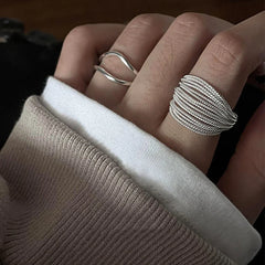 Minimalist Multi-Layer Winding Ring