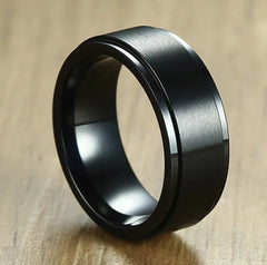 Stainless Steel Swivel Ring – Index Finger Joint Design