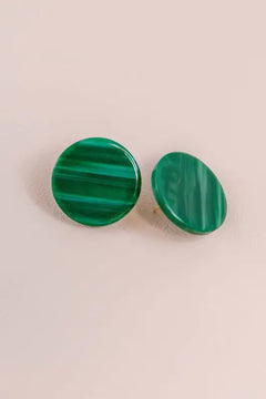 Circle Stud Earrings