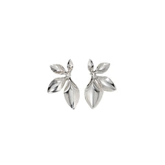 Irregular Metal Flower Earrings