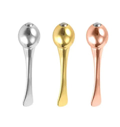 Metal Ball Head Eye Massage Spoon