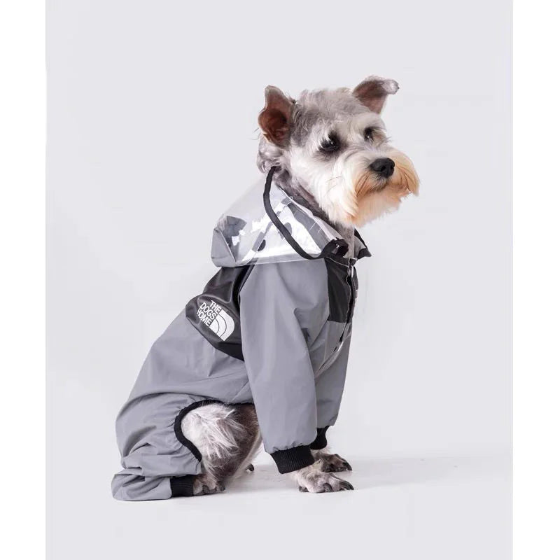 Dog Reflective Raincoat                                                 MyDogToysFoodTraining.com