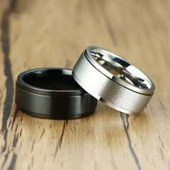 Stainless Steel Swivel Ring – Index Finger Joint Design