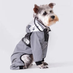 Dog Reflective Raincoat                                                 MyDogToysFoodTraining.com