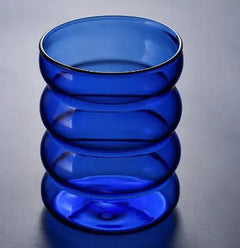 Colored Spiral Glass